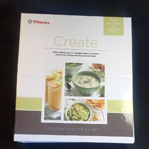 Vitamix Create Culinary Guide - White and Green